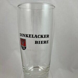 Vintage Dinkelacker Biere Glass 0.3L – Stuttgart Germany Brewery Collectible